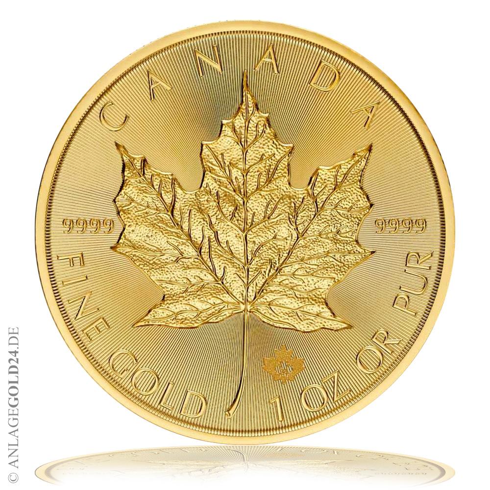 1 oz Gold Maple Leaf 2024 > Goldmünzen Silbermünzen Goldbarren