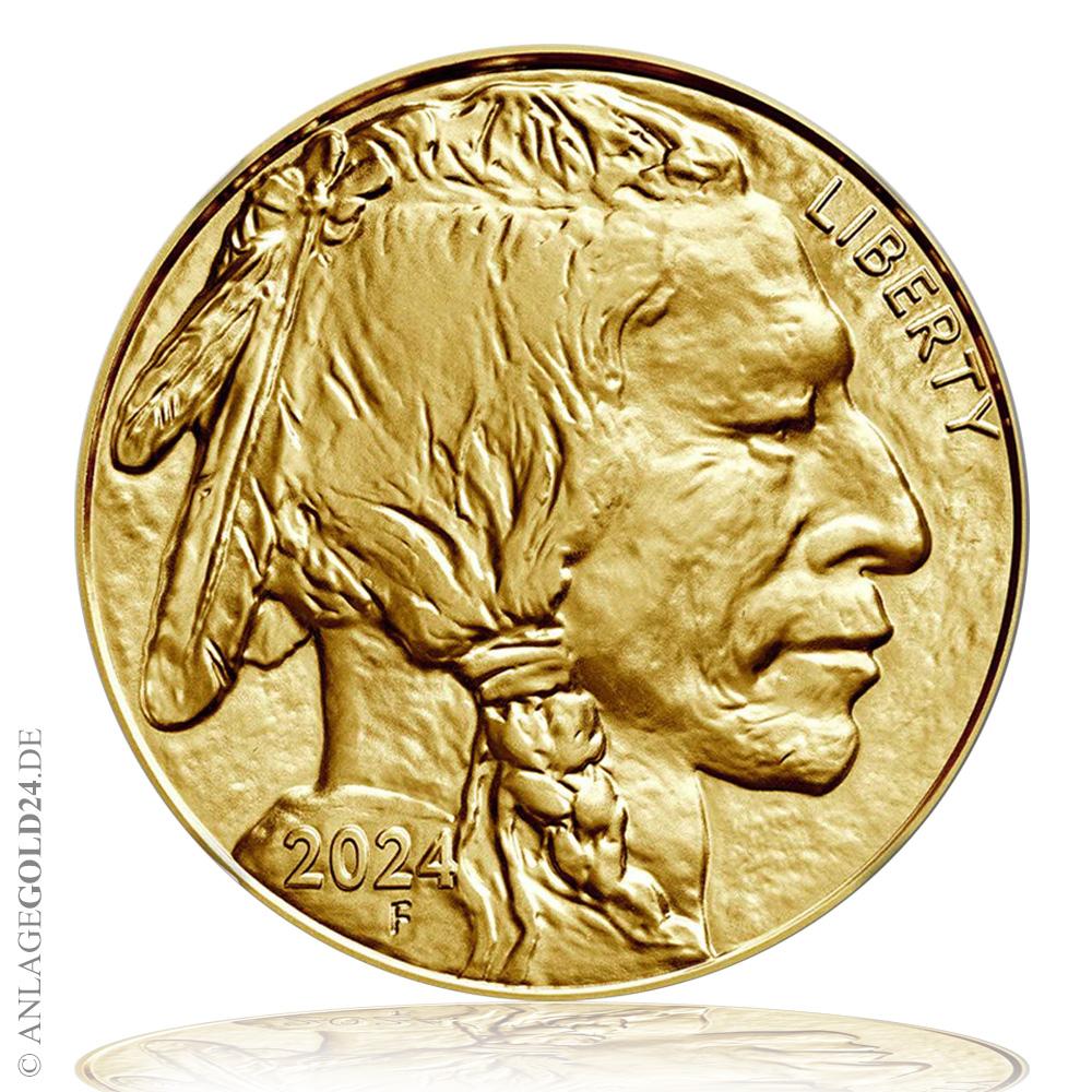 1 oz Gold Buffalo 2024 > Goldmünzen Silbermünzen Goldbarren